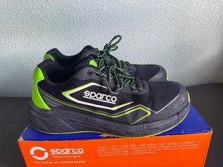 Zapatillas Sparco Negras y Verdes