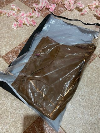 Chaqueta de cuero hombre marrón