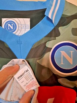 maglia HAMSIK Napoli militare 2013/2014 calcio tgL