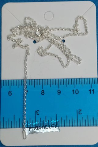 Cadena de 50cm de Plata de Ley