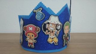 Corona Cumpleaños One Piece