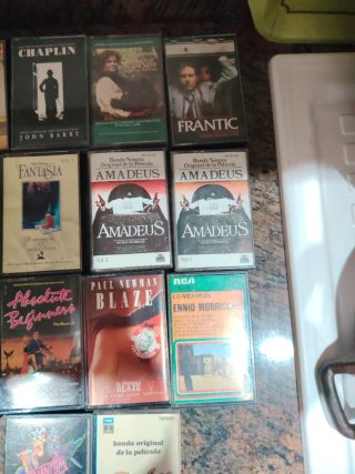 Lote 14 Cintas Cassette Bandas Sonoras Películas