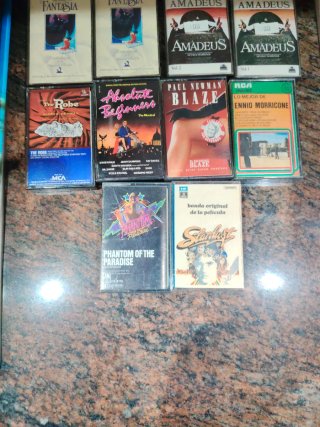 Lote 14 Cintas Cassette Bandas Sonoras Películas