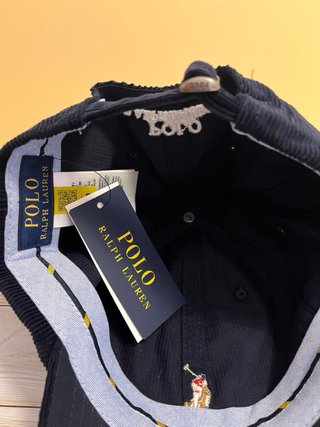 Gorra Polo Ralph Lauren Corduroy Azul Marino