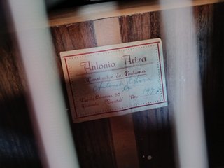 Guitarra Antonio Ariza 1978