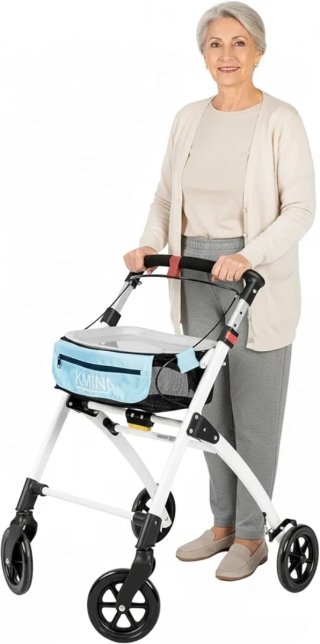 Andador Kmina Plegable Ligero Azul