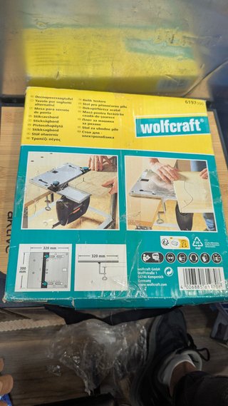 wolfcraft Mesa de sierra de calar