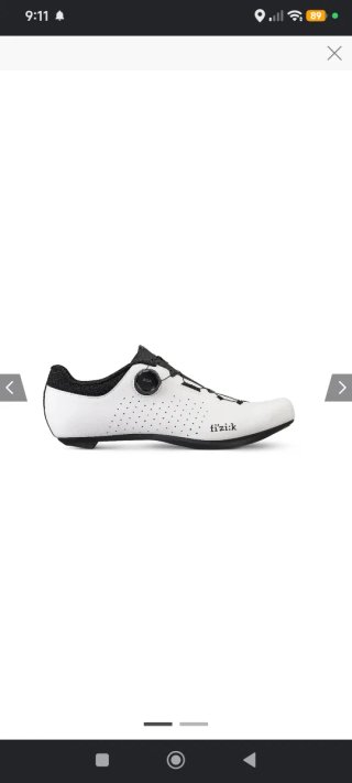 Zapatillas Fizik Vento Carretera Talla 46