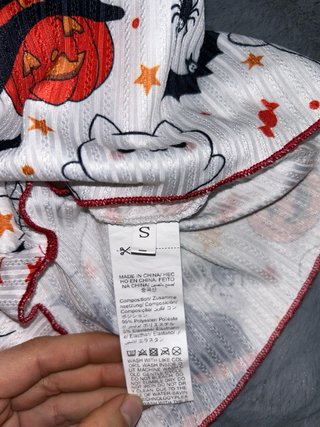 Body pijama Halloween fantasmas calabazas