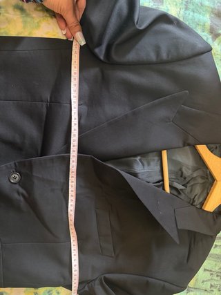 Traje Frac Oxford Talla 50 Negro