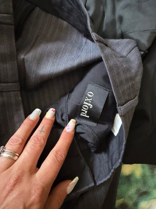Traje Frac Oxford Talla 50 Negro