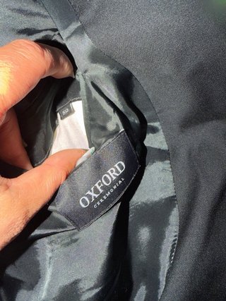 Traje Frac Oxford Talla 50 Negro