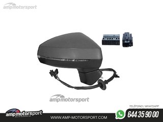 RETROVISOR COMPLETO DERECHO PARA AUDI A3 8V