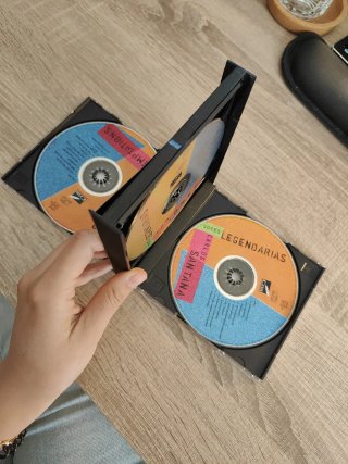 Legendarios 3 CD's Temptations Santana Tom Jones