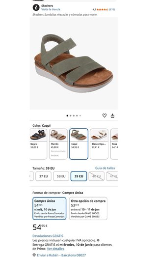 Sandalias Skechers Verdes Plataforma Cómodas