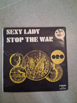 Vinile Sexy Lady Stop The War ORO G-69