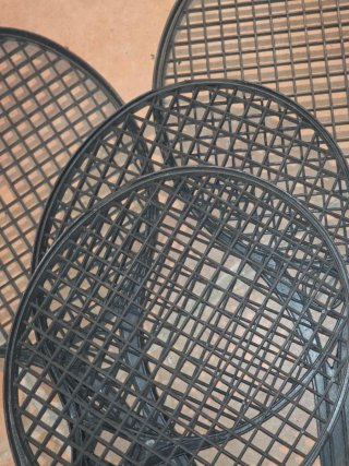 2 Raquetas de Tenis Negras