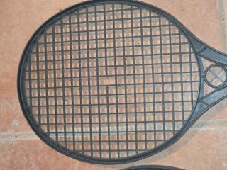 2 Raquetas de Tenis Negras