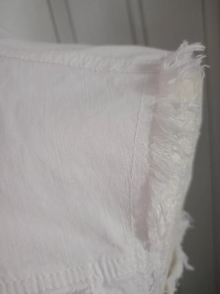 Gilet smanicato bianco  tg S