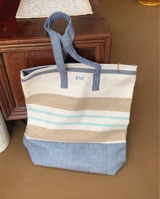 Borsa mare a righe