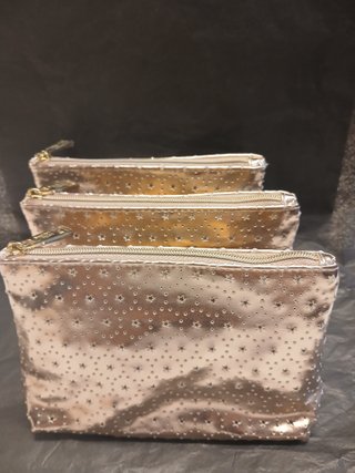 Neceser Estée Lauder Fiesta Dorado/Plateado