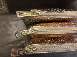 Neceser Estée Lauder Fiesta Dorado/Plateado