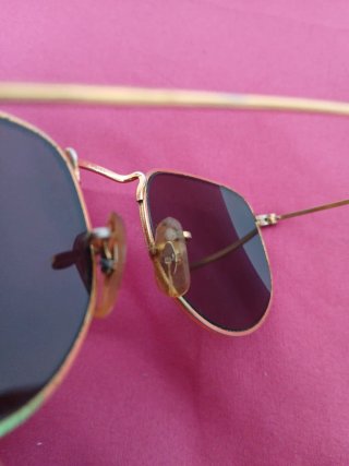 Gafas Ray-Ban B&L USA Doradas Marrones