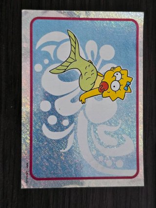 5 Cromos The Simpsons