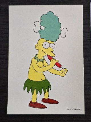 5 Cromos The Simpsons