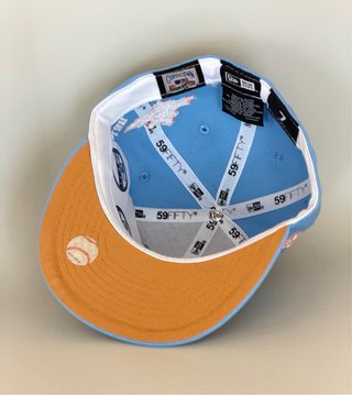 Gorra New Era Azul y Blanca talla 7
