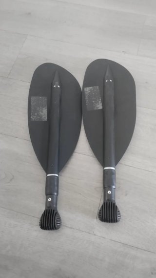 2 Remos extensibles para kayak/SUP barca