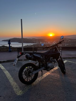 Rieju MRT 125 AC Supermotard Negra
