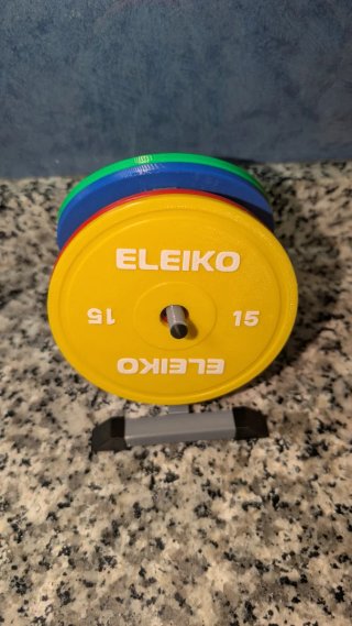 Supporto Mini Posacandele per Dischi da Palestra Eleiko Rack
