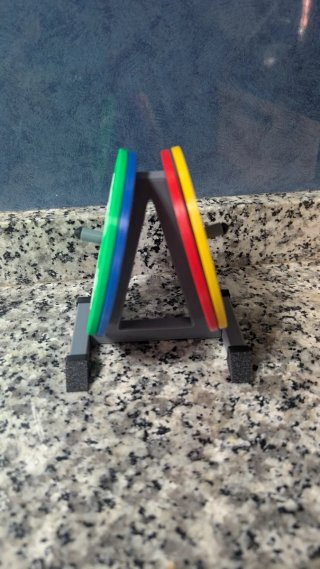 Supporto Mini Posacandele per Dischi da Palestra Eleiko Rack