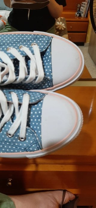 Zapatillas bambas denim TEX estilo Converse nuevas