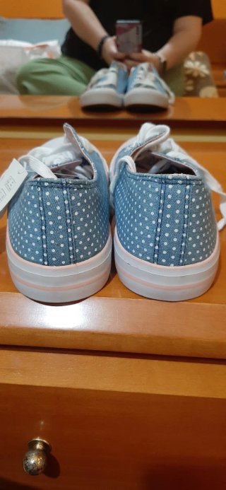 Zapatillas bambas denim TEX estilo Converse nuevas
