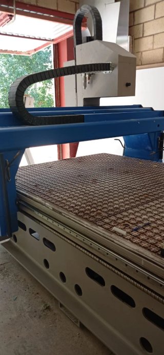 Fresadora cnc Mecanumeric PRO 3015 cambio herramie
