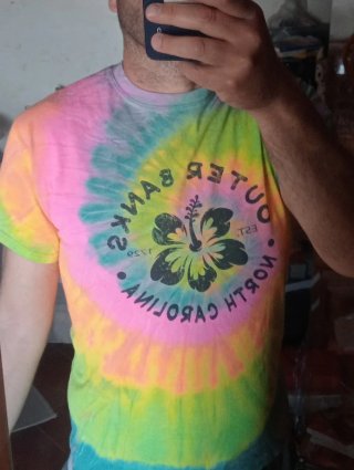 T-shirt flower power - Vintage
