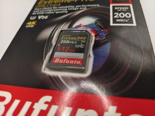 Tarjeta SD Bufunto Extreme-PRO 512GB UHS-I V30