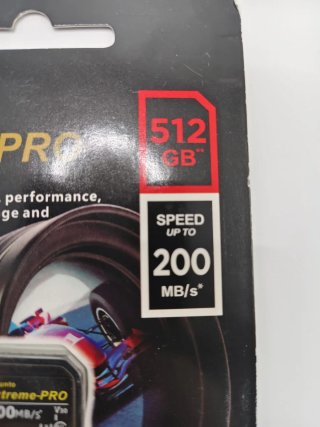 Tarjeta SD Bufunto Extreme-PRO 512GB UHS-I V30