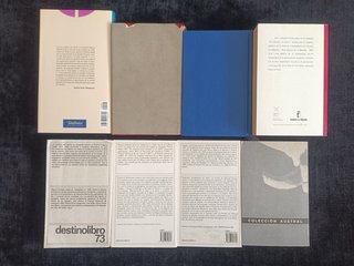 LOTE 37 LIBROS LITERATURA CLÁSICA Y POESÍA