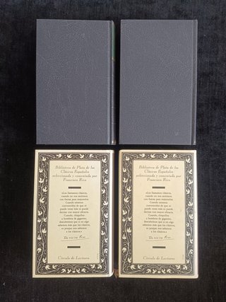 LOTE 37 LIBROS LITERATURA CLÁSICA Y POESÍA