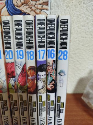 One Punch Man desde el tomo 17 al 31