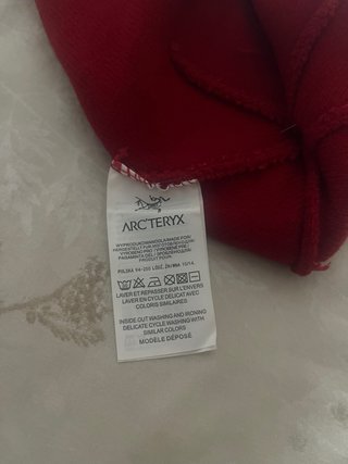 Gorro Arc'teryx Rojo Lana Suave