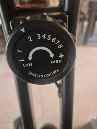 Bicicleta Estática Negra