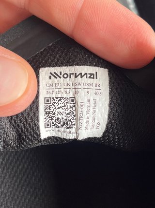Nnormal Tomir 2.0 (Negras) - Talla 42 2/3 -
