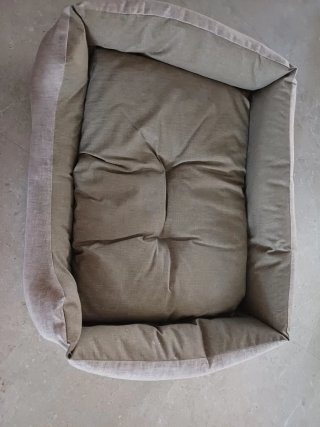 Cuccia per cani rettangolare 80x65 cm Double Face