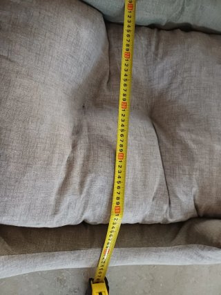 Cuccia per cani rettangolare 80x65 cm Double Face