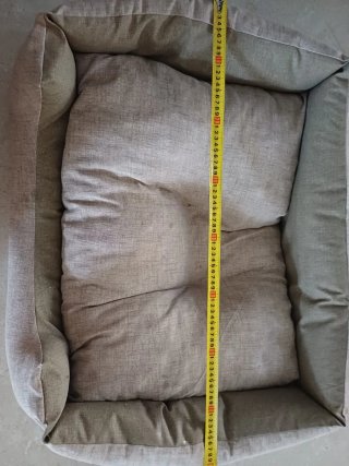 Cuccia per cani rettangolare 80x65 cm Double Face