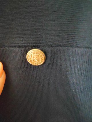 Vestido Zara Talla XL Marino